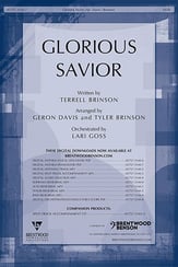 Glorious Savior SATB Choir with Worship Leader choral sheet music cover